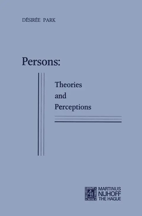 Cover of Persons