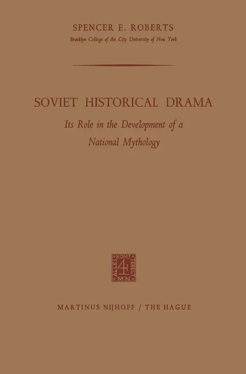 Cover of Soviet Historical Drama