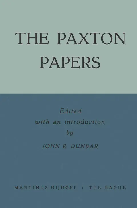 Cover of The Paxton Papers