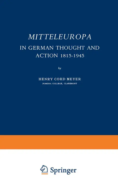 Cover of Mitteleuropa