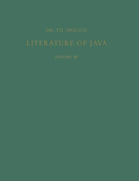 Cover of Literature of Java