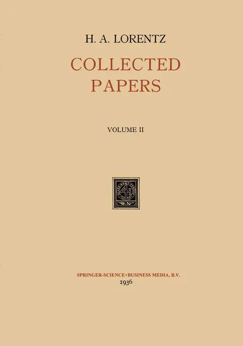 Cover of Collected Papers