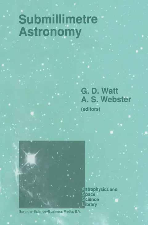 Cover of Submillimetre Astronomy