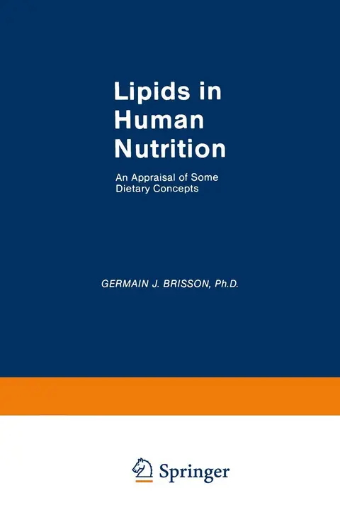 Cover of Lipids in Human Nutrition