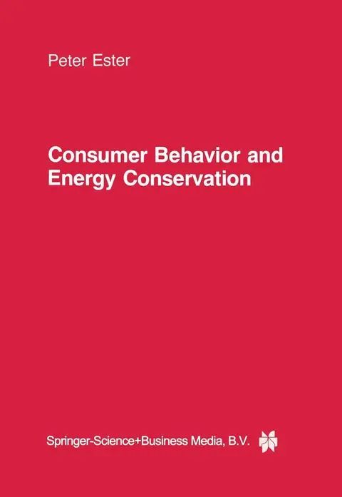 Cover of Consumer Behavior and Energy Conservation