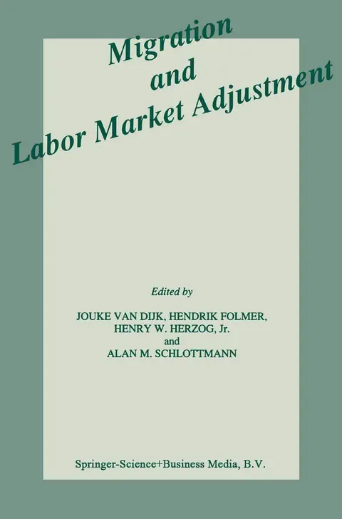 Cover of Migration and Labor Market Adjustment