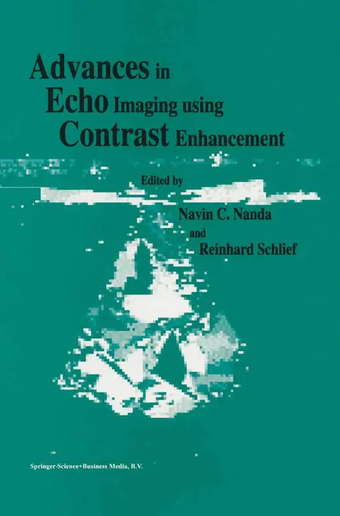 Cover of Advances in Echo Imaging Using Contrast Enhancement