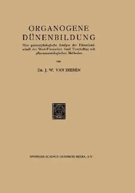 Cover of Organogene Dünenbildung