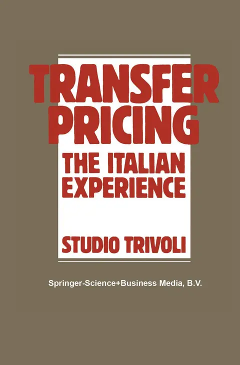 Cover of Transfer Pricing