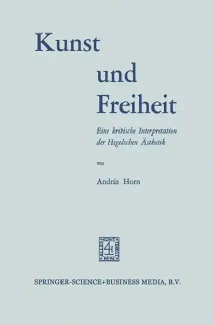 Cover of Kunst Und Freiheit
