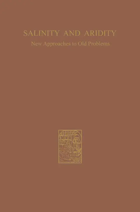 Cover of Salinity and Aridity