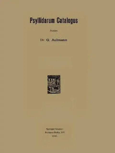 Cover of Psyllidarum Catalogus