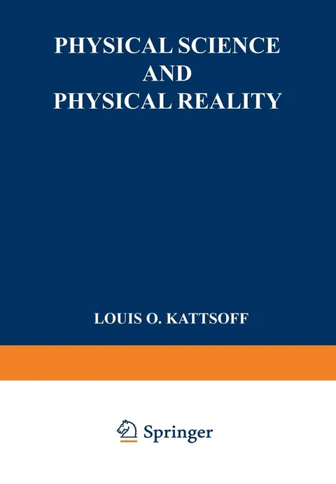 Cover of Physical science and physical reality