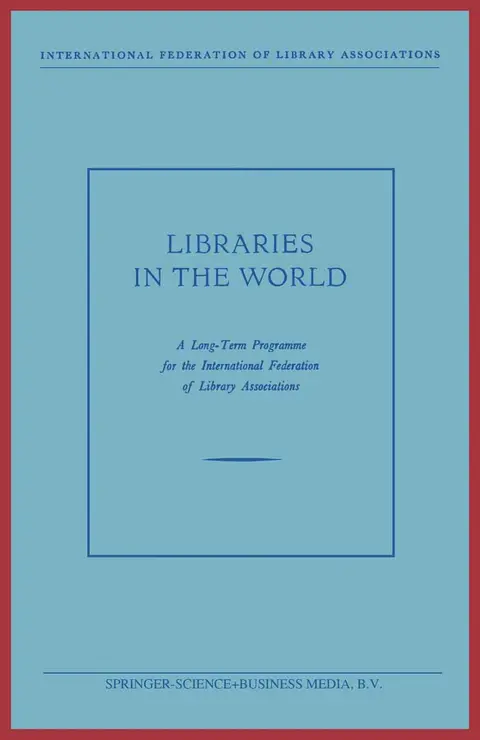 Cover of Libraries in the World