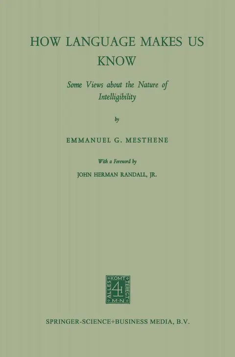 Cover of How Language Makes Us Know