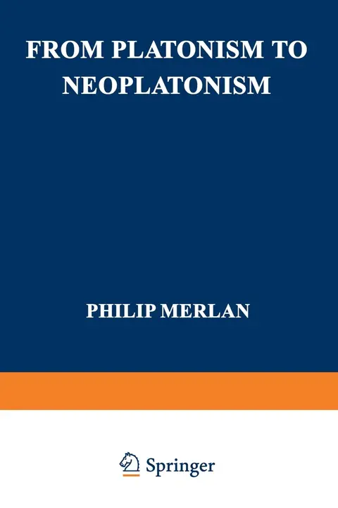 Cover of From Platonism to Neoplatonism
