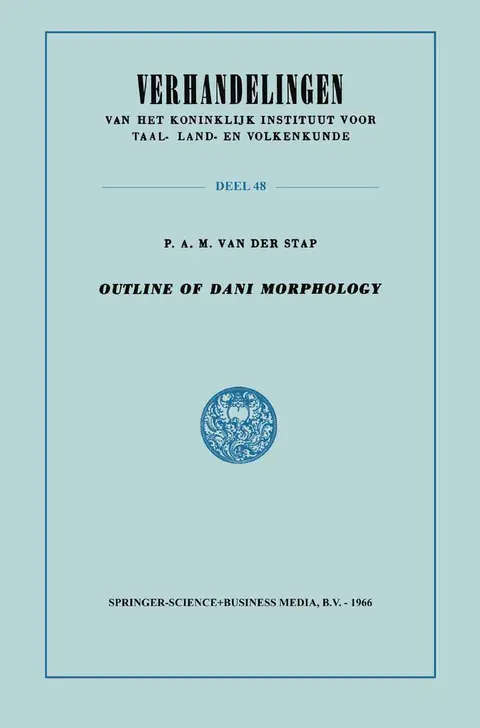 Cover of Outline of Dani Morphology