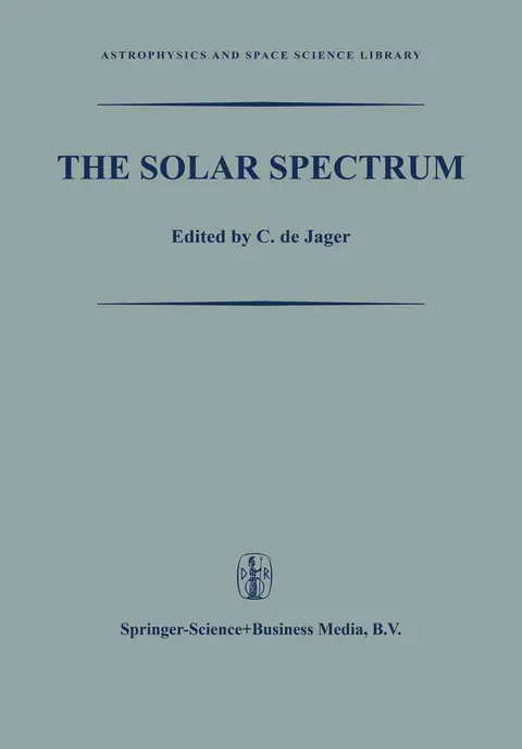 Cover of The Solar Spectrum