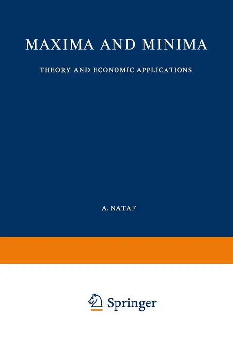 Cover of Maxima and Minima