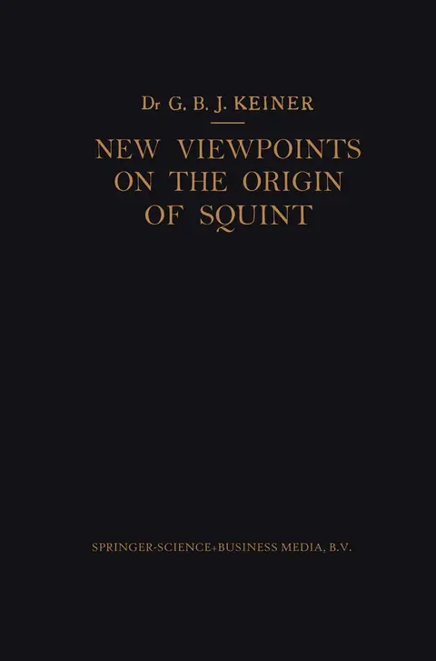 Cover of New Viewpoints on the Origin of Squint