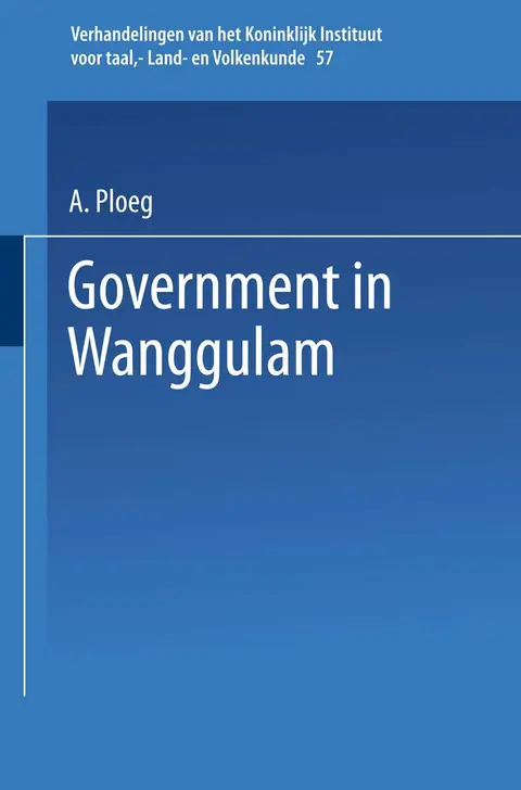 Cover of Government in Wanggulam