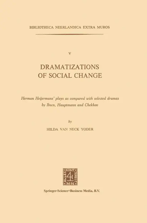 Cover of Dramatizations of Social Change