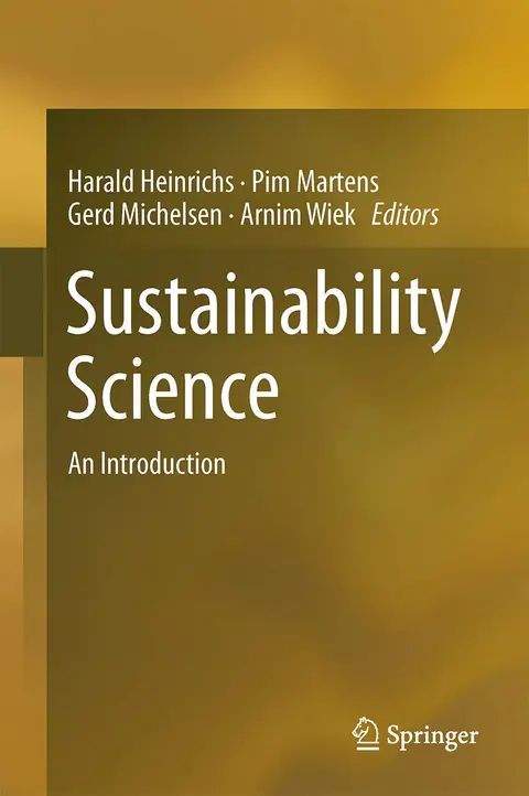 Cover of Sustainability Science