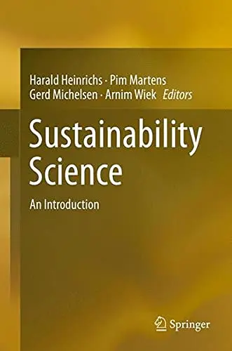 Cover of Sustainability Science
