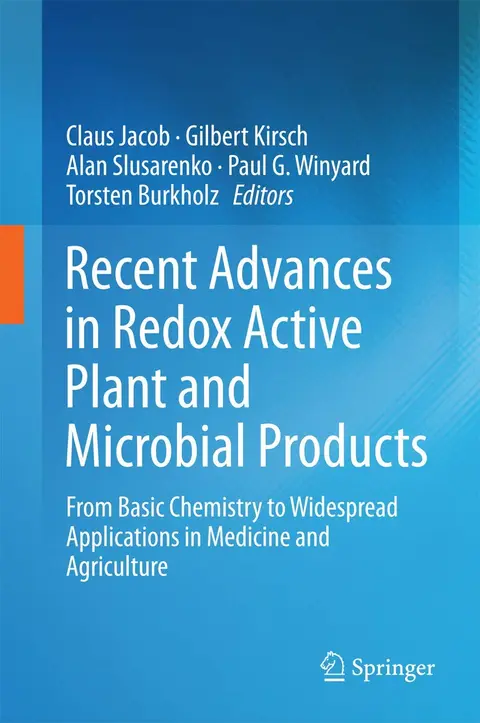 Cover of Recent Advances in Redox Active Plant and Microbial Products