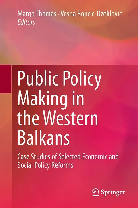 Cover of Public Policy Making in the Western Balkans