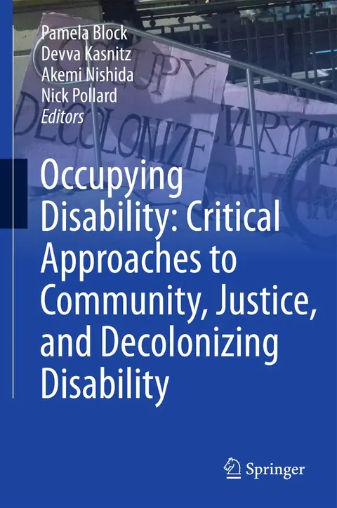 Cover of Occupying Disability