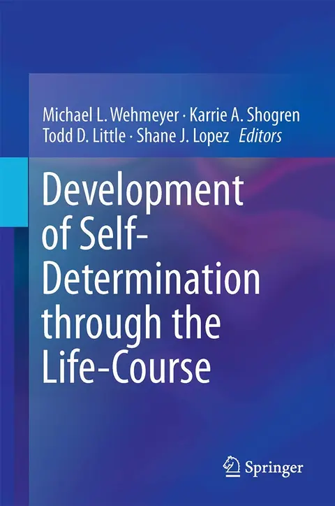 Cover of Development of Self-Determination Through the Life-Course