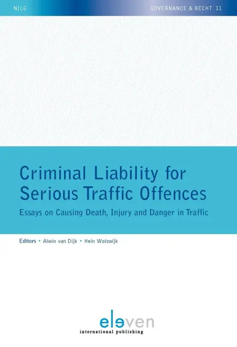 Cover of Criminal Liability for Serious Traffic Offences
