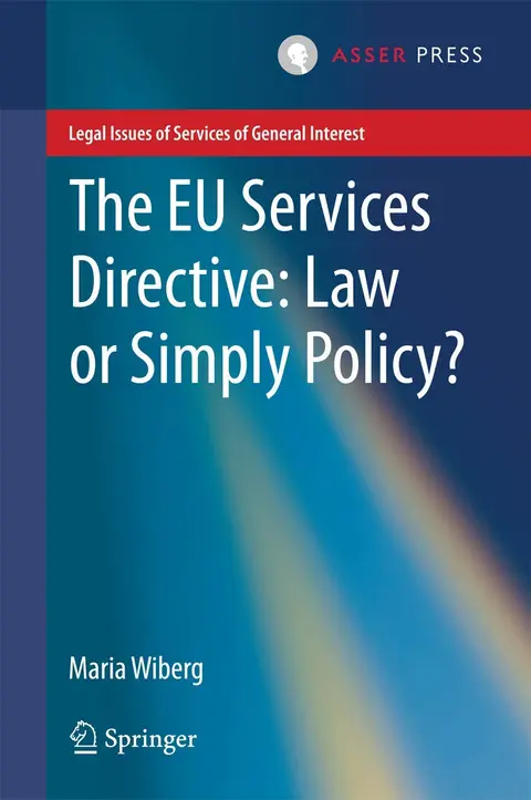 Cover of The EU Services Directive