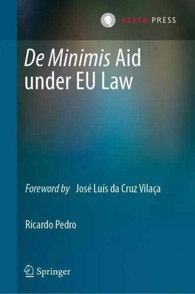 Cover of De Minimis Aid Under EU Law
