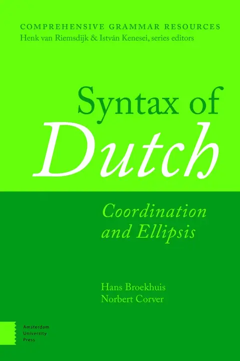 Cover of Syntax of Dutch