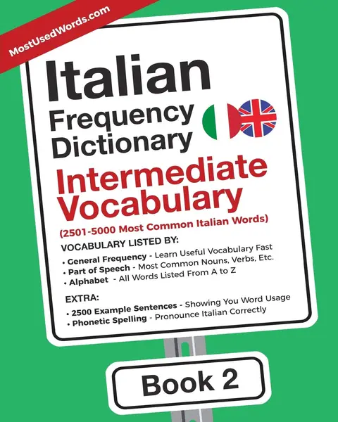 Cover of Italian Frequency Dictionary - Intermediate Vocabulary
