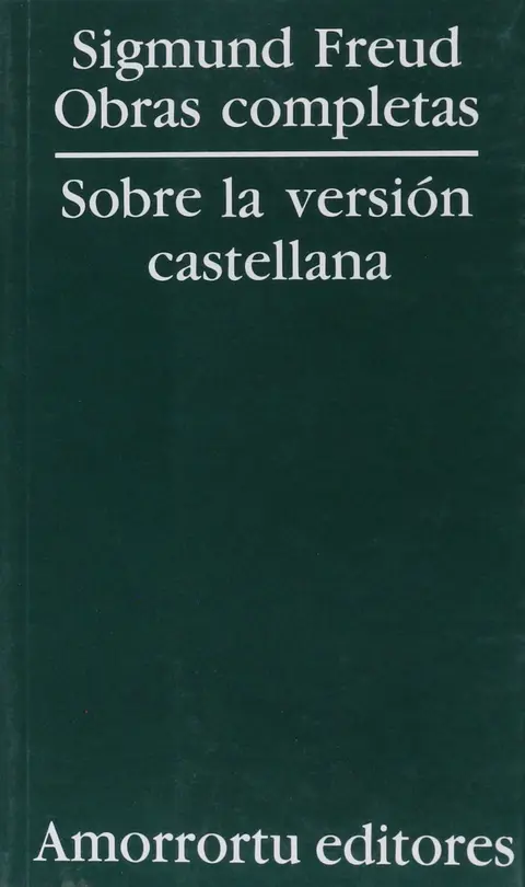 Cover of Obras Completas - Freud 25 Tomos