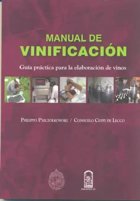 Cover of Manual de vinificaci n