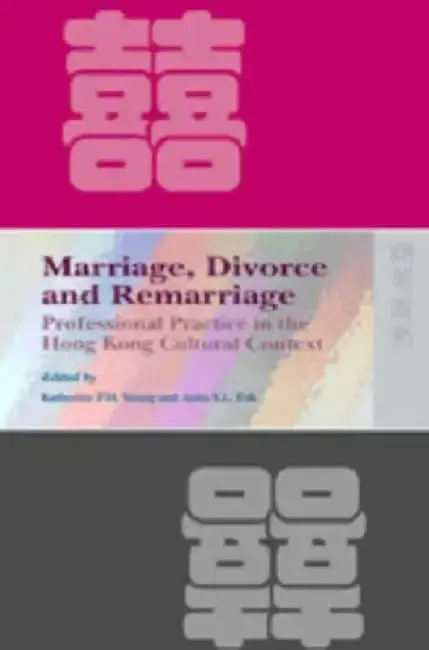 Cover of Marriage, Divorce, and Remarriage - Prof