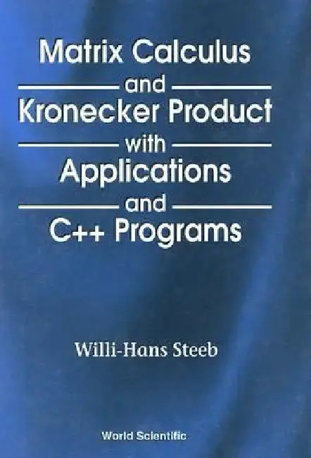 Cover of Matrix Calcul & the Kronecker..