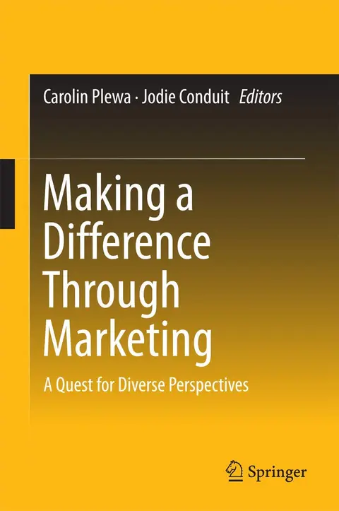 Cover of Making a Difference Through Marketing