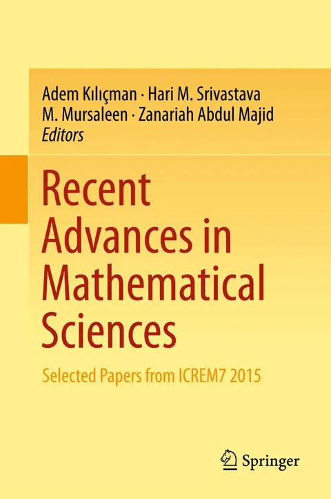 Cover of Recent Advances in Mathematical Sciences