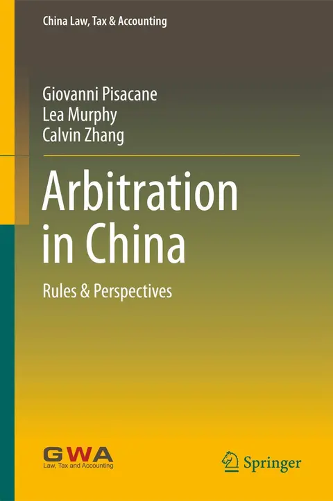 Cover of Arbitration in China