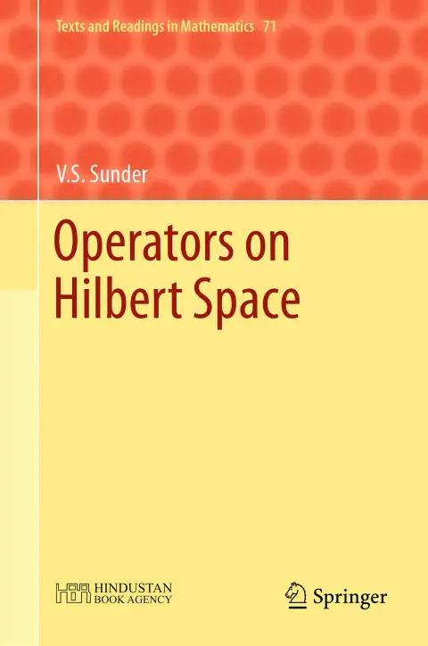 Cover of Operators on Hilbert Space