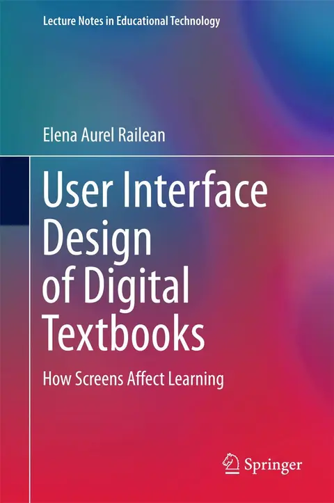 Cover of User Interface Design of Digital Textbooks