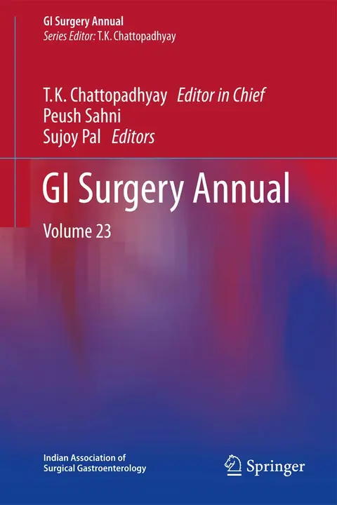 Cover of Gi Surgery Annual