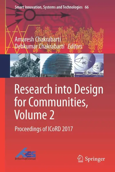 Cover of Research into Design for Communities