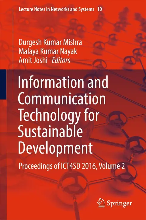 Cover of Information and Communication Technology for Sustainable Development
