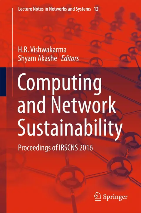 Cover of Computing and Network Sustainability